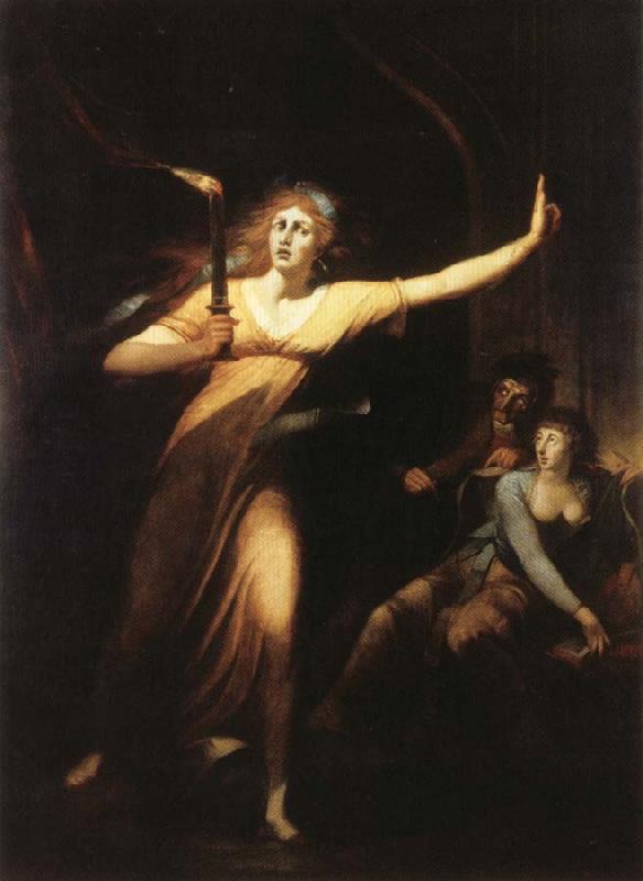 Henry Fuseli Lady Macbeth Sleepwalking Germany oil painting art